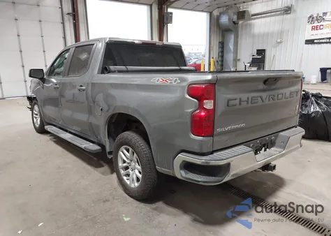 2021 Chevrolet Silverado 1500 4Wd Short Bed Lt из США, поврежденный, VIN 1GCUYDED8MZ345551